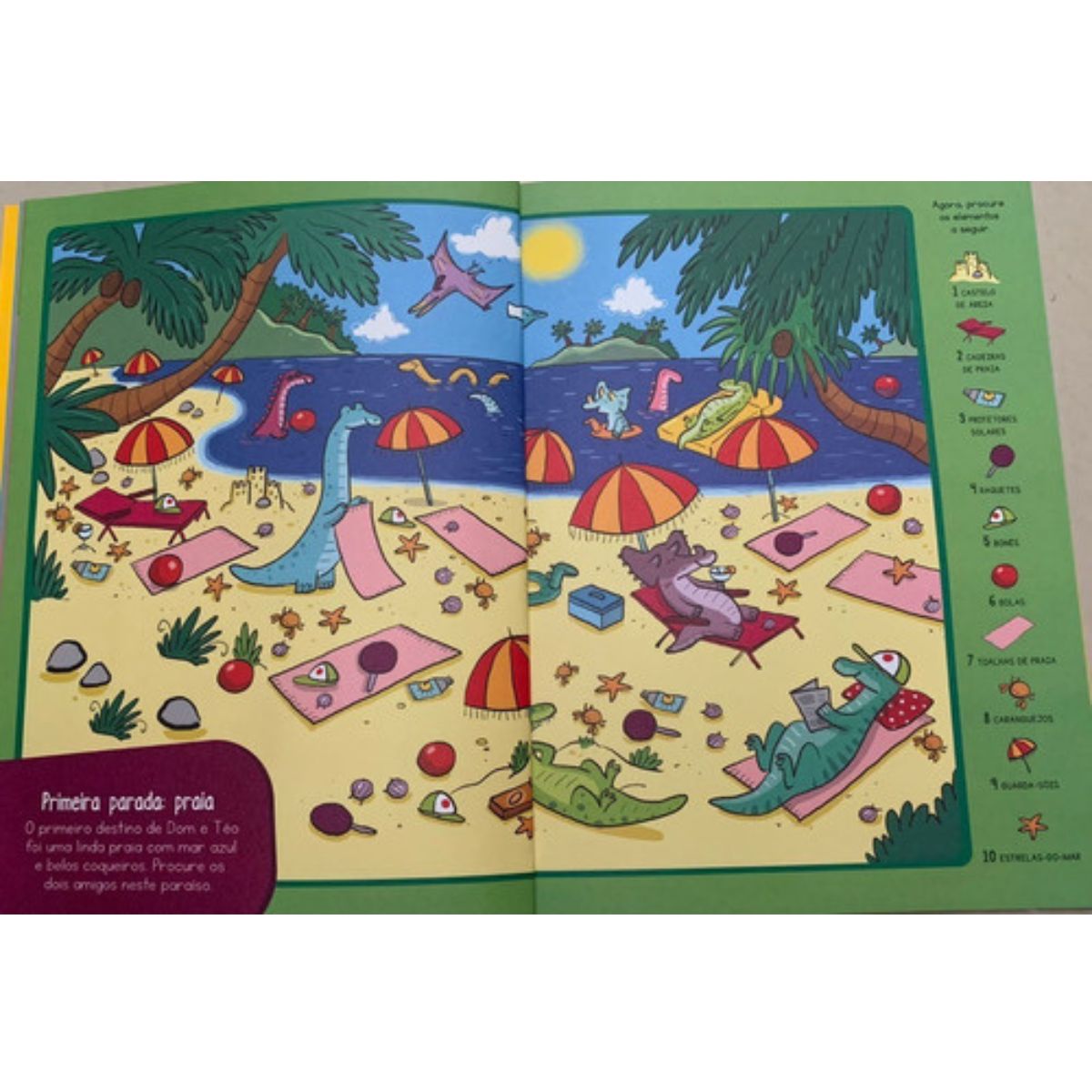 Livro Infantil Dinossauros - Procurar E Encontrar - Ciranda Cultural Livro Infantil Dinossauros - Procurar E Encontrar - Ciranda Cultural